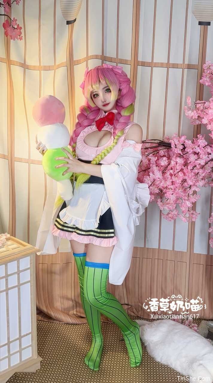 「筱田甜」香草奶喵 – 蜜璃女仆(62P/30V/3.18GB)-猫萌