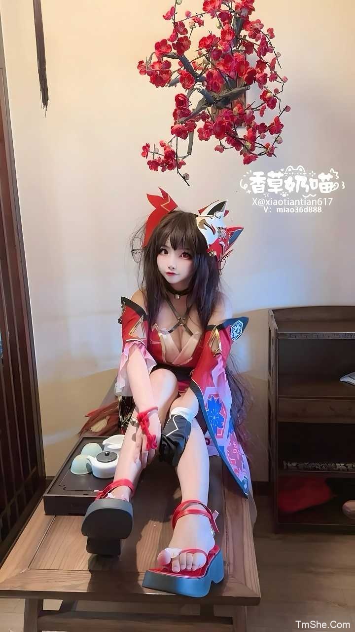 「筱田甜」香草奶喵 电子素材 – 花火(70P/9V/3.97GB)-猫萌
