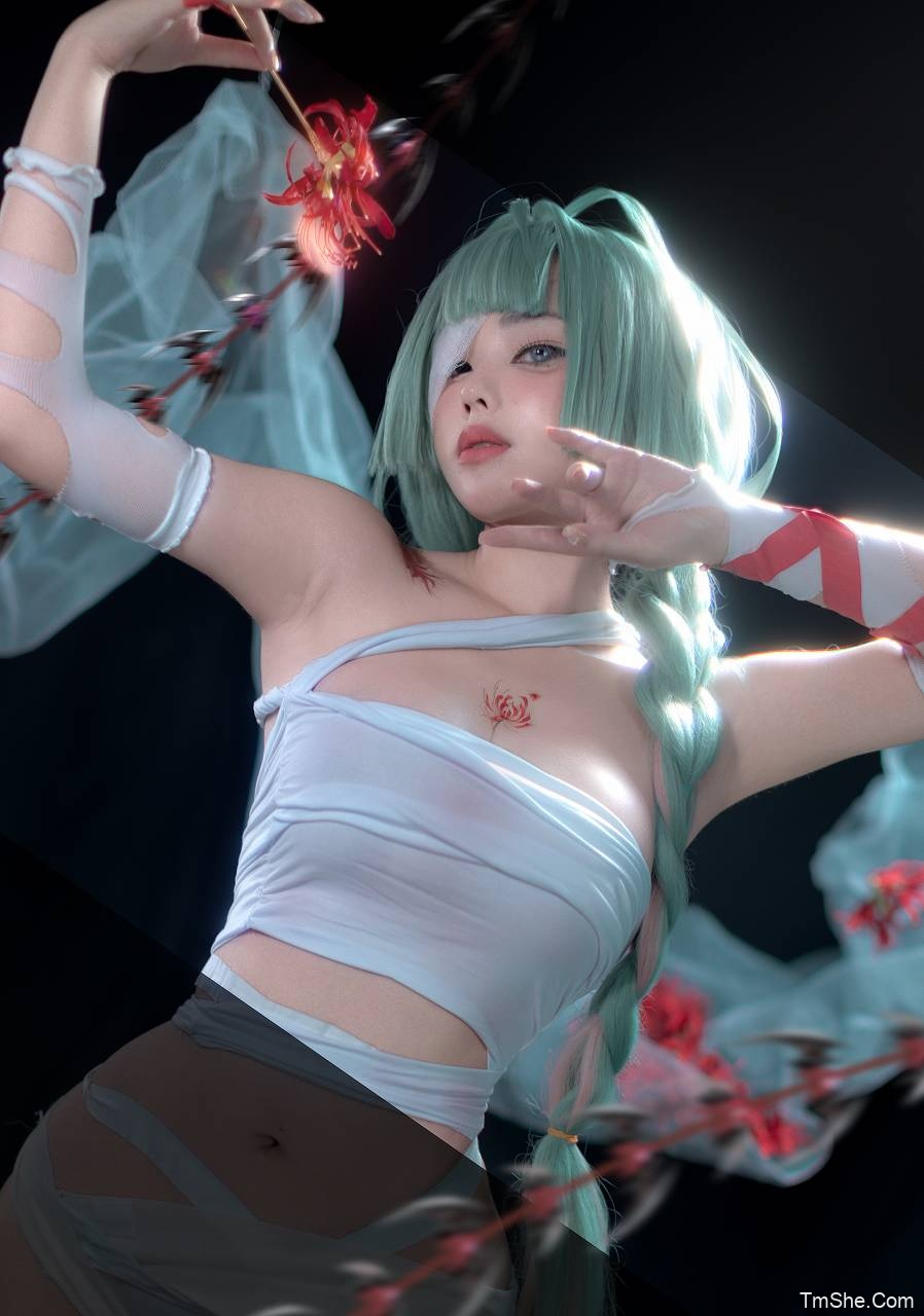 「钛合金」电子素材 – 弗洛洛(91P/396MB)-猫萌