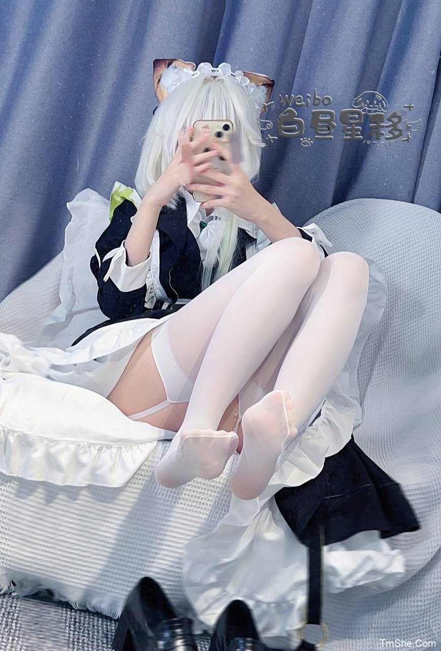 「白昼星移」绘画素材 –  凯尔希女仆(60P/1V/122MB)-猫萌
