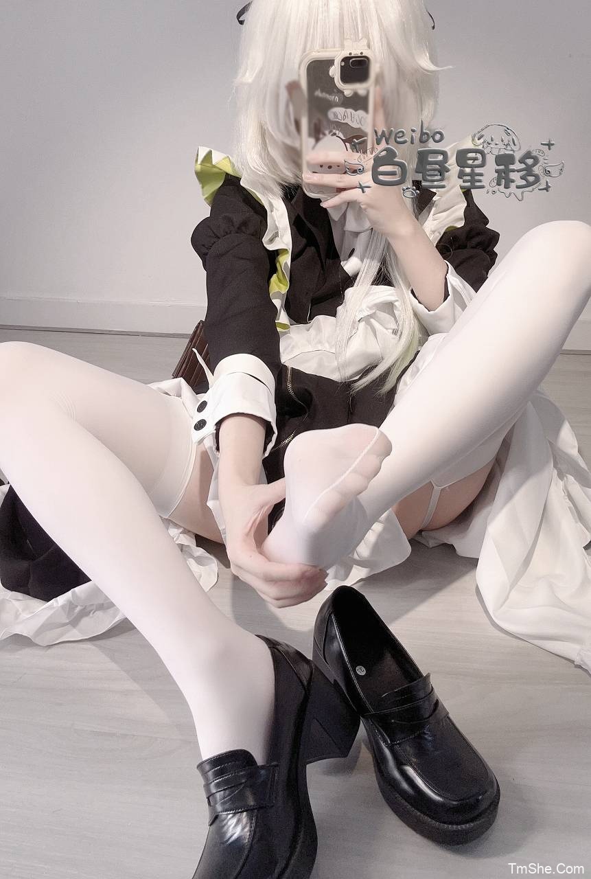 「白昼星移」绘画素材 –  凯尔希女仆(60P/1V/122MB)-猫萌