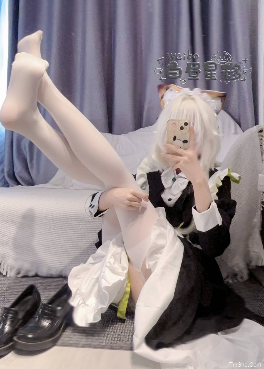 「白昼星移」绘画素材 –  凯尔希女仆(60P/1V/122MB)-猫萌