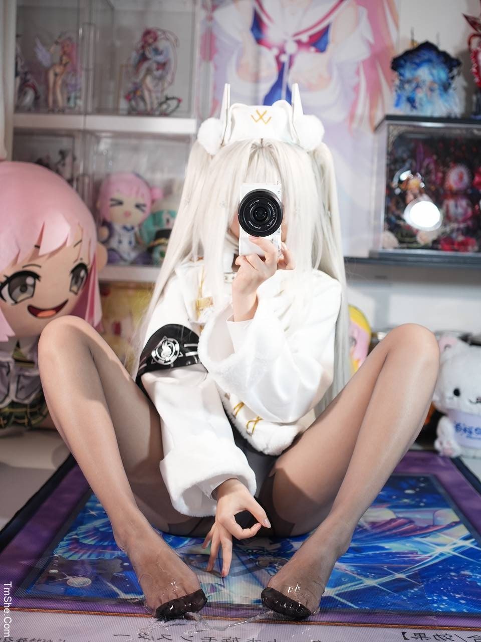 「白栎Shirly 」电子素材 – 白兔幸运列车(130P/23V/5.52GB)-猫萌