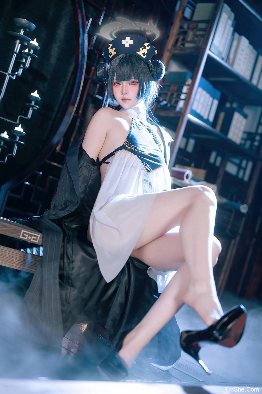 「屿鱼」蔚蓝档案 – 妃咲同人护士(65P/358MB)-猫萌