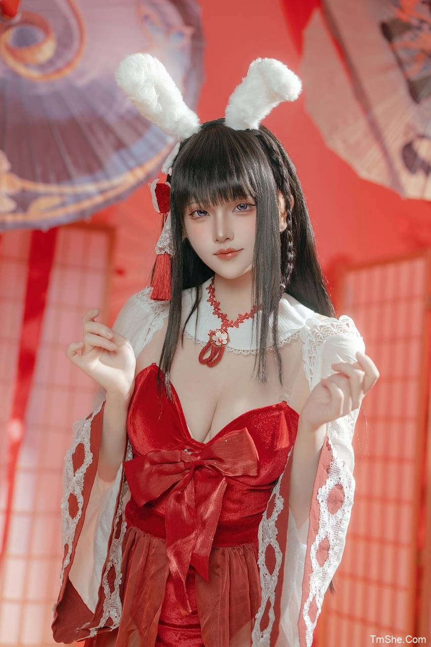 「屿鱼」电子素材 – 大山 祈愿的巫女兔(58P/340MB)-猫萌