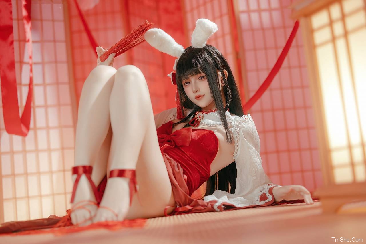 「屿鱼」电子素材 – 大山 祈愿的巫女兔(58P/340MB)-猫萌