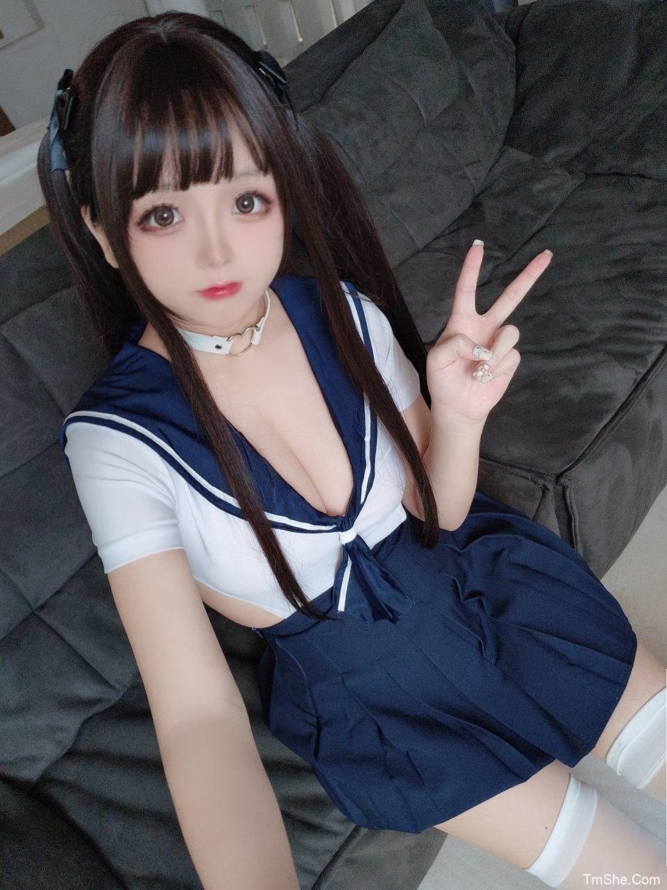 「日奈娇」绘画素材 – 制服学妹自拍(45P/78MB)-猫萌