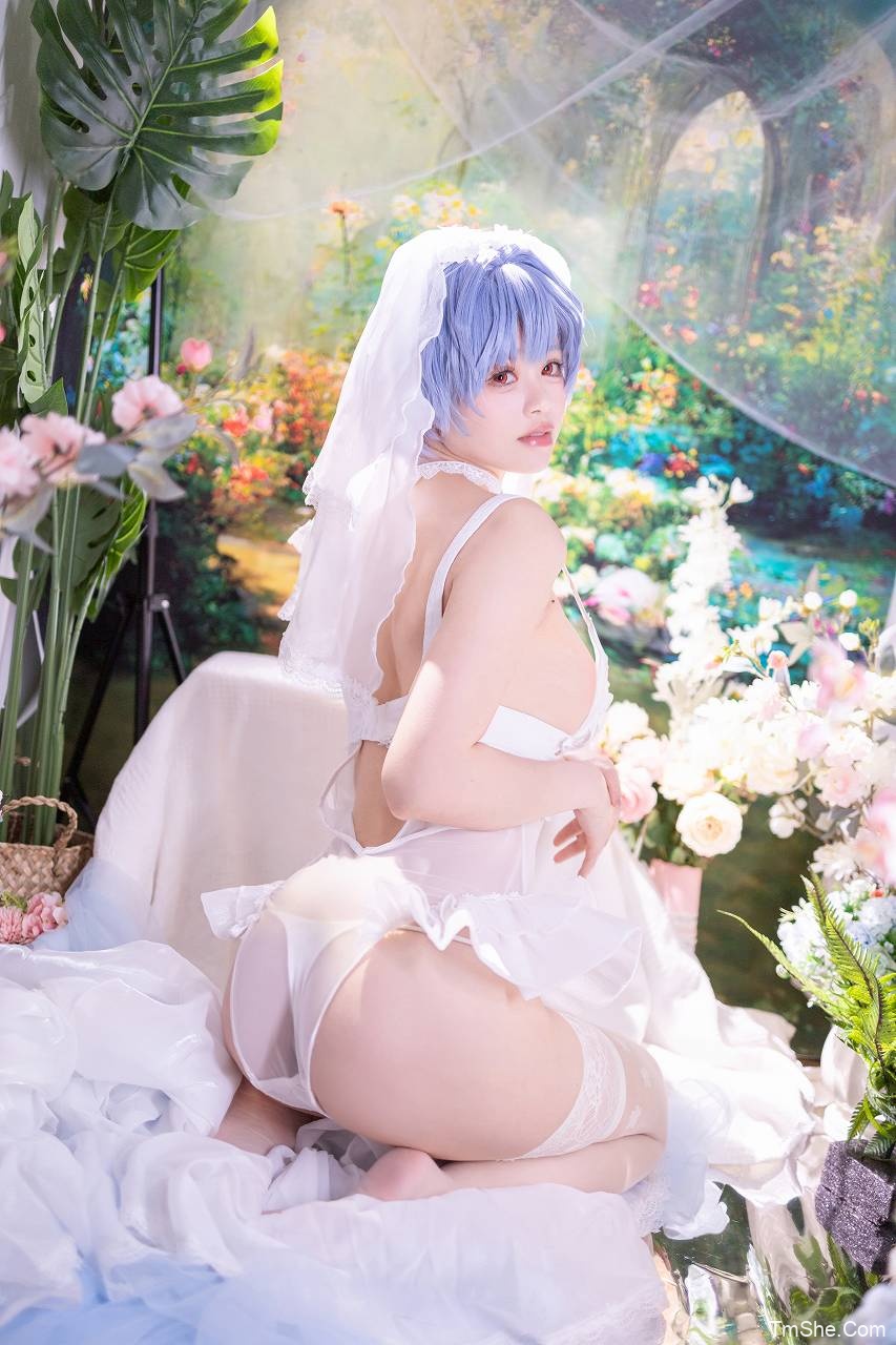 「星黛鹿鹿」EVA –  绫波丽花嫁(52P/685MB)-猫萌