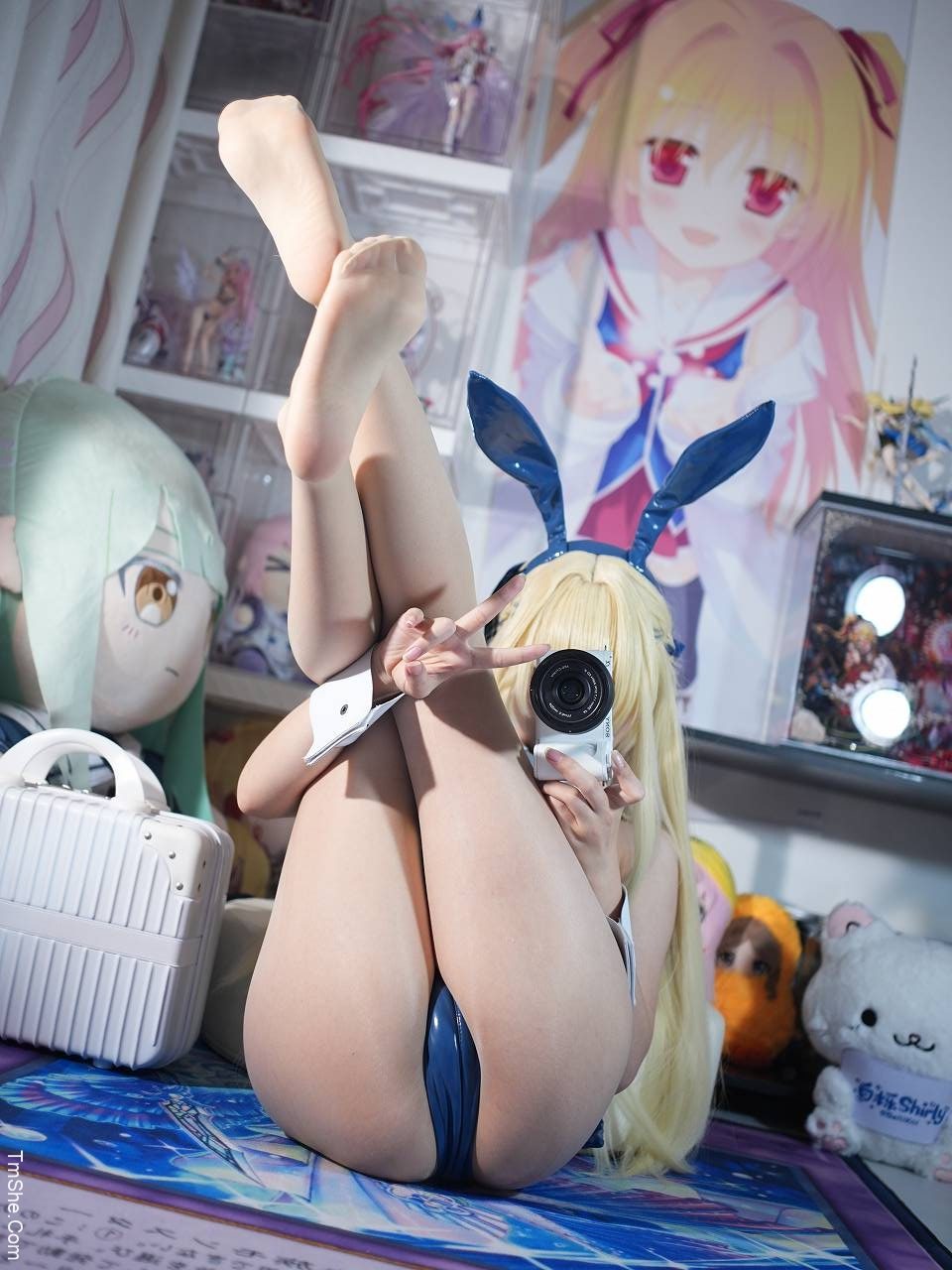 「白栎Shirly 」电子素材 – 飞鸟马时 兔子(148P/25V/6.07GB)-猫萌