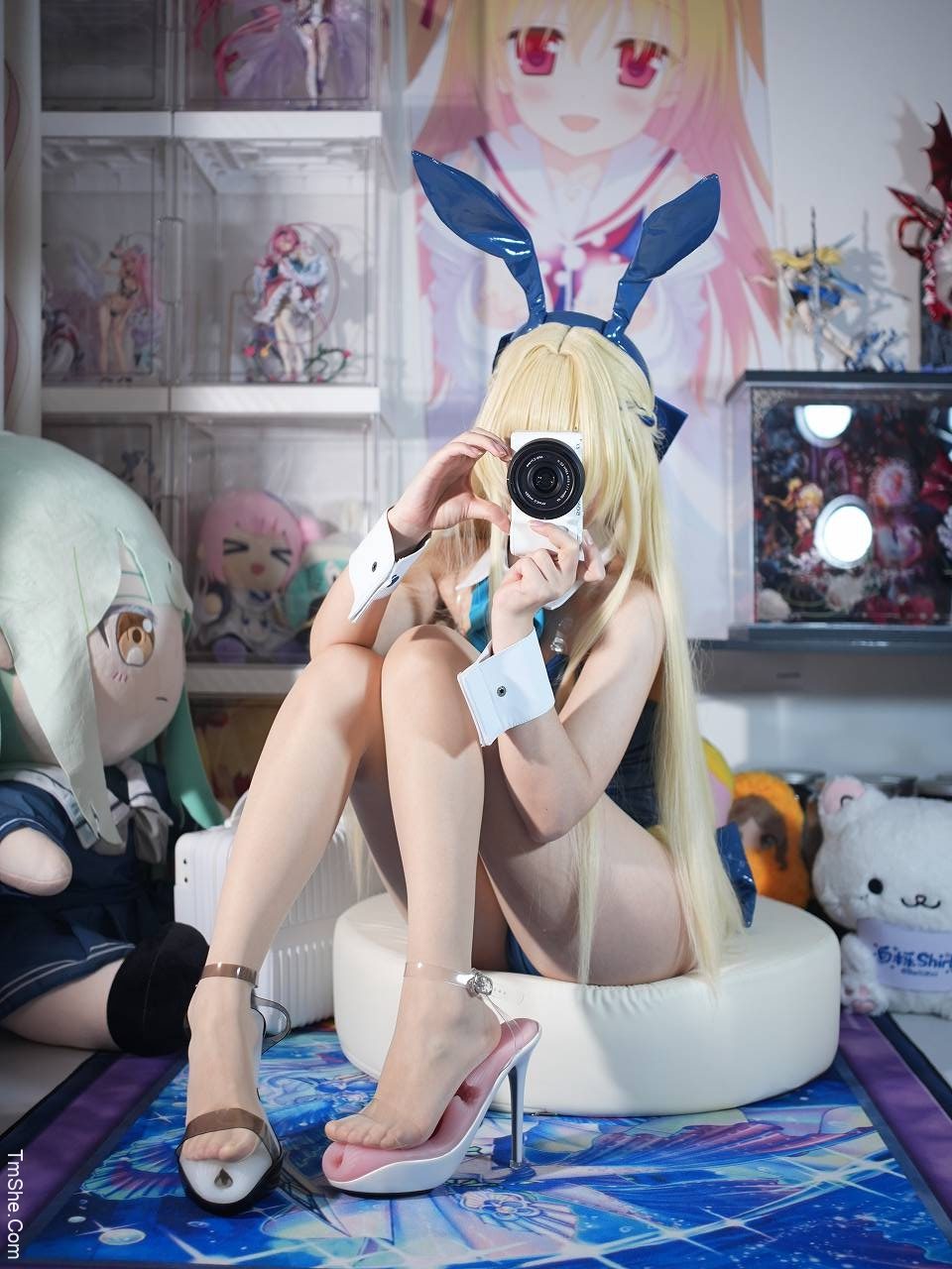 「白栎Shirly 」电子素材 – 飞鸟马时 兔子(148P/25V/6.07GB)-猫萌