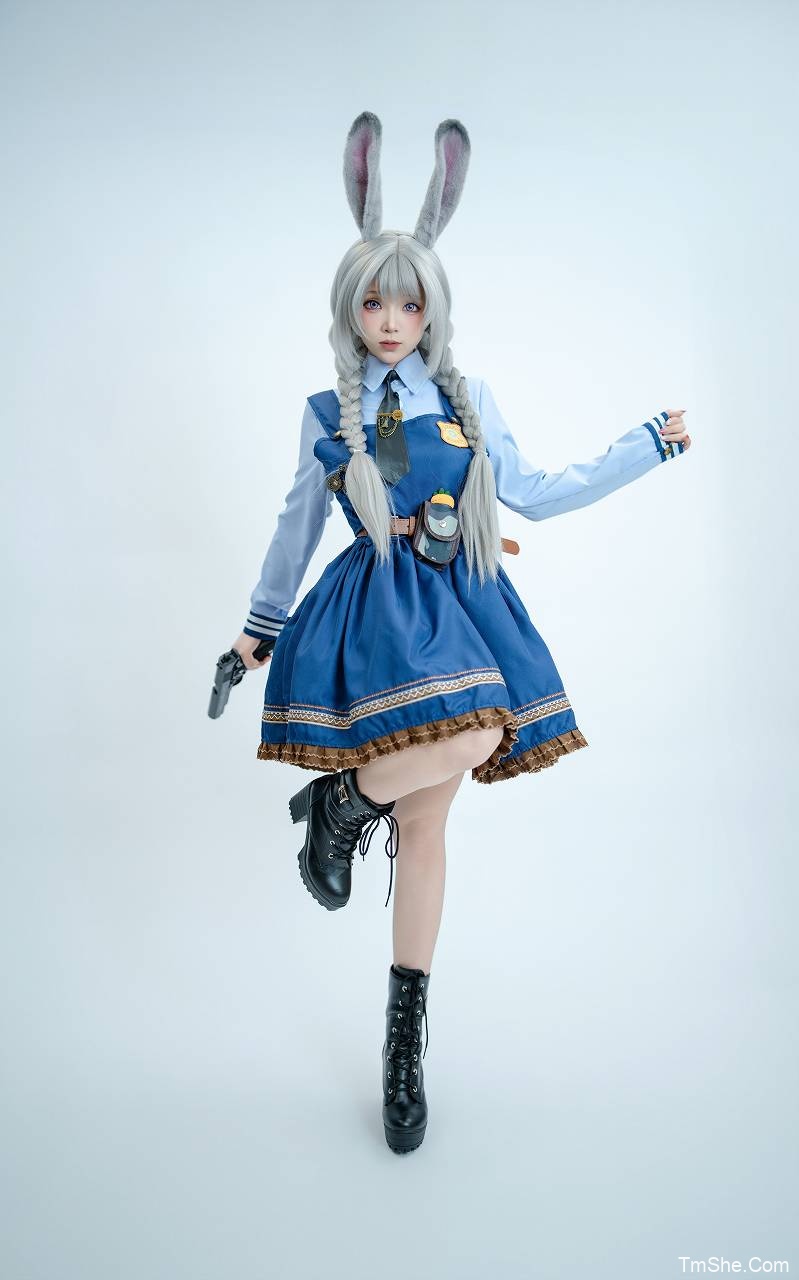 「Bangni邦尼」电子素材 – 兔子警官(72P/8V/1.71GB)-猫萌
