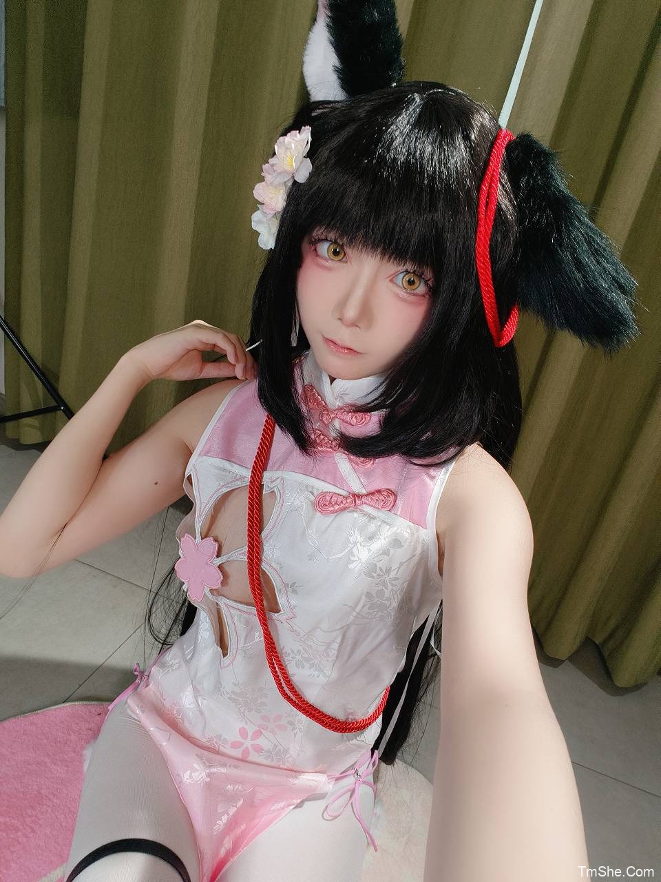 御子miko(miko3) 绘画参考 – 长门旗袍(48P/288MB)-猫萌
