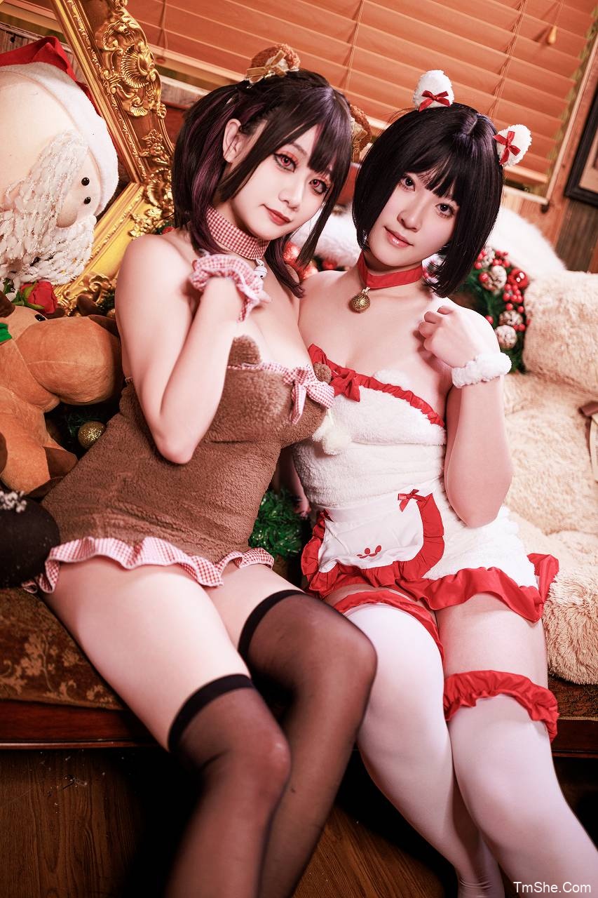 「阿雪雪」电子素材 – 圣诞百合(76P/1.14GB)-猫萌