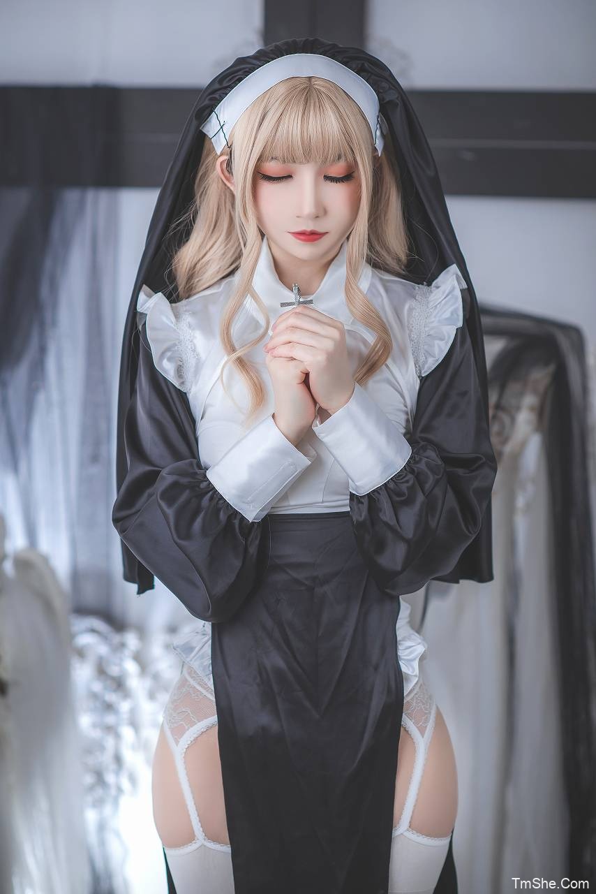 「桃濑衣衣」绘画素材 – 修女 视图(59P/3V/193MB)-猫萌