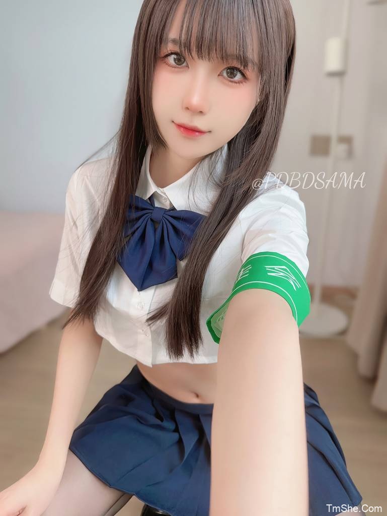 「一勺大布丁」视图 – 学生会长(104P/9V/1.35GB)-猫萌