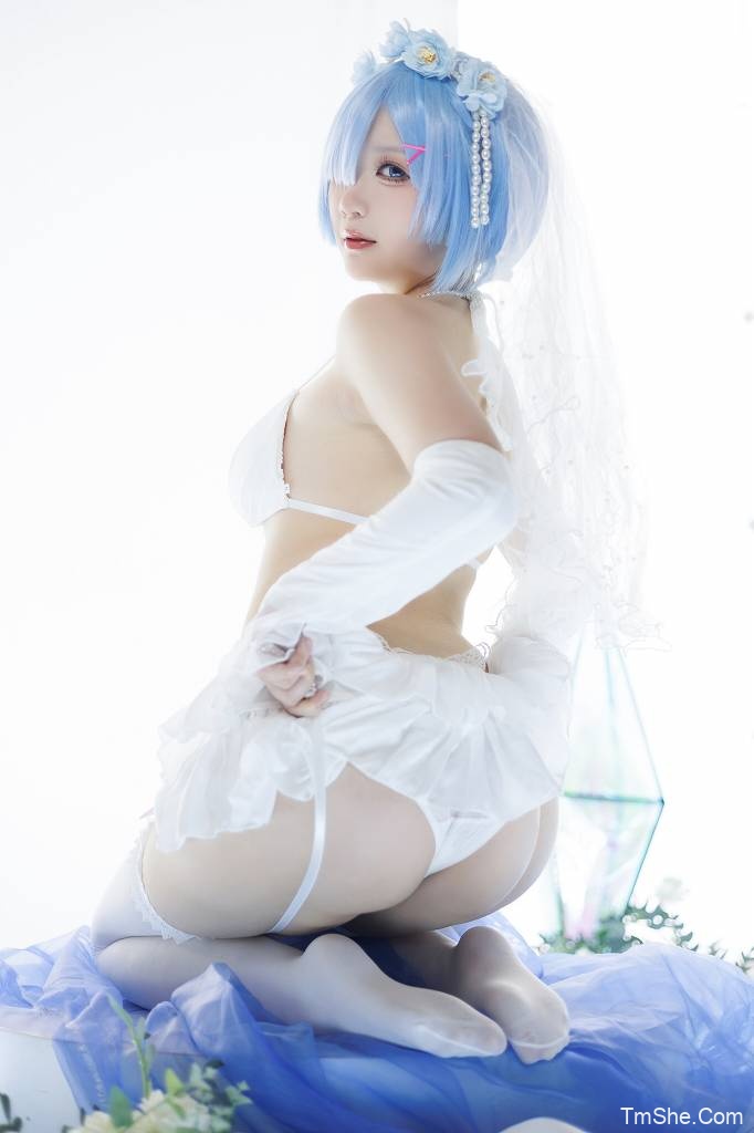 「樱落酱」电子素材 – 雷姆(25P/166MB)-猫萌
