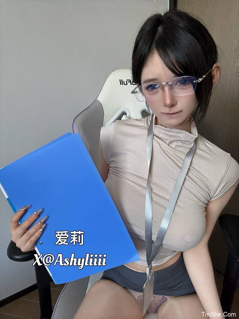 倦倦喵(爱莉)电子绘画素材 – 女秘书 视图(64P/3V/537MB)-猫萌