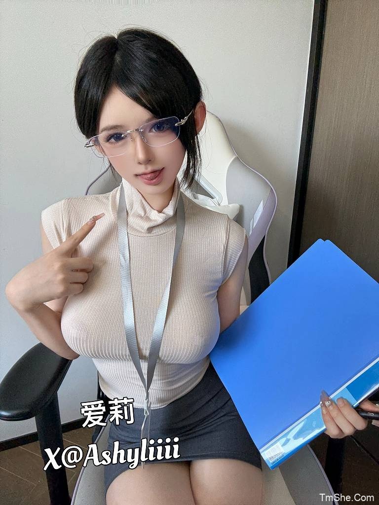 倦倦喵(爱莉)电子绘画素材 – 女秘书 视图(64P/3V/537MB)-猫萌