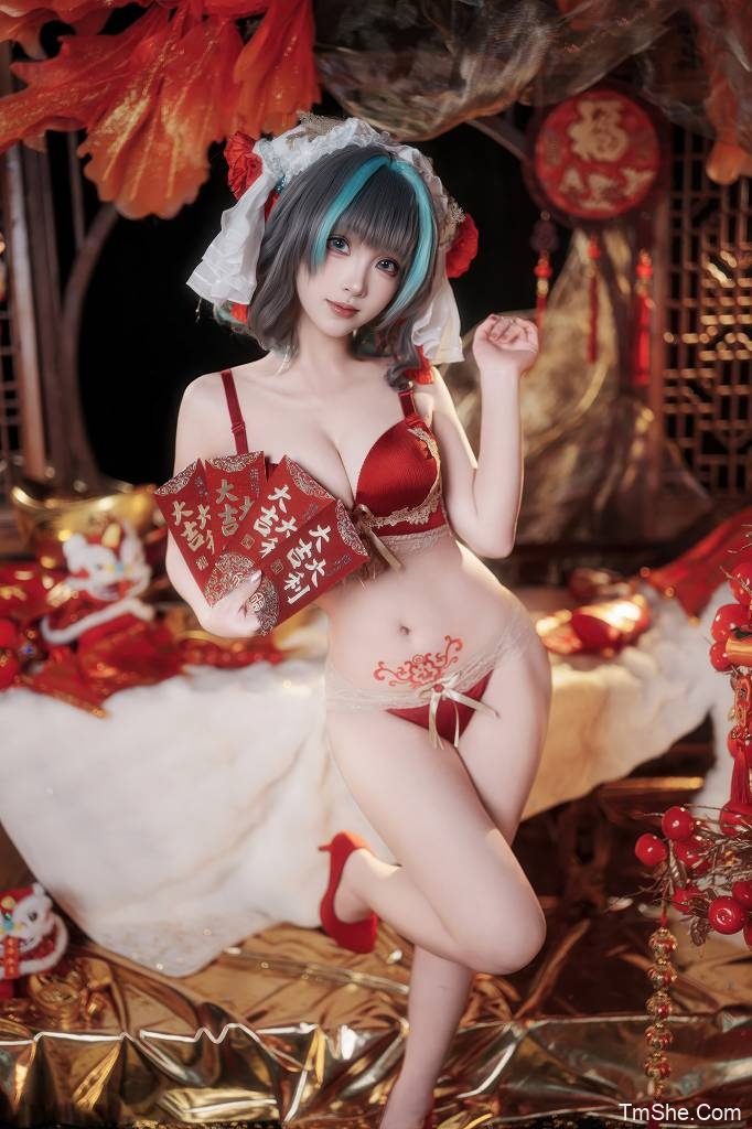 「Bangni邦尼」摄影作品 – 新春柴郡(81P/8V/1.59GB)-猫萌