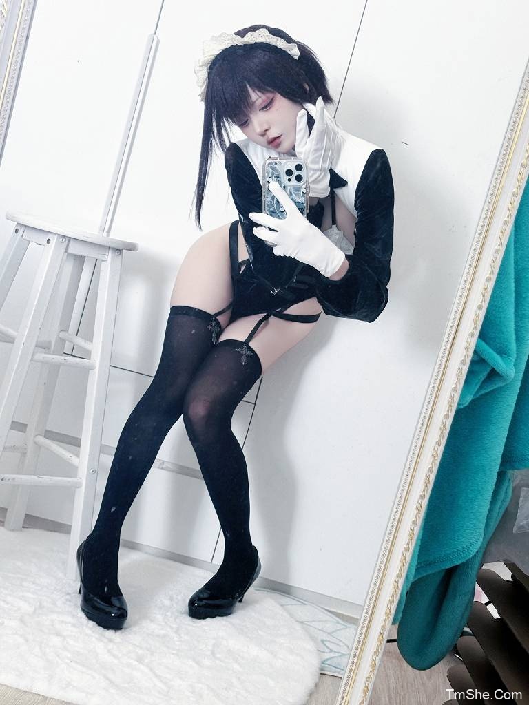 「纸悦Etsu_ko」绘画素材 – 叛逆女仆(36P/121MB)-猫萌