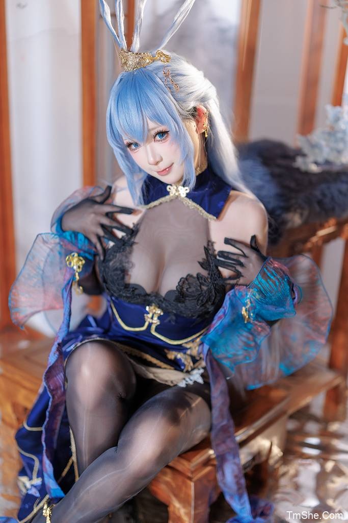 「樱落酱」绘画素材 – 舰长 花园旗袍(36P/966MB)-猫萌