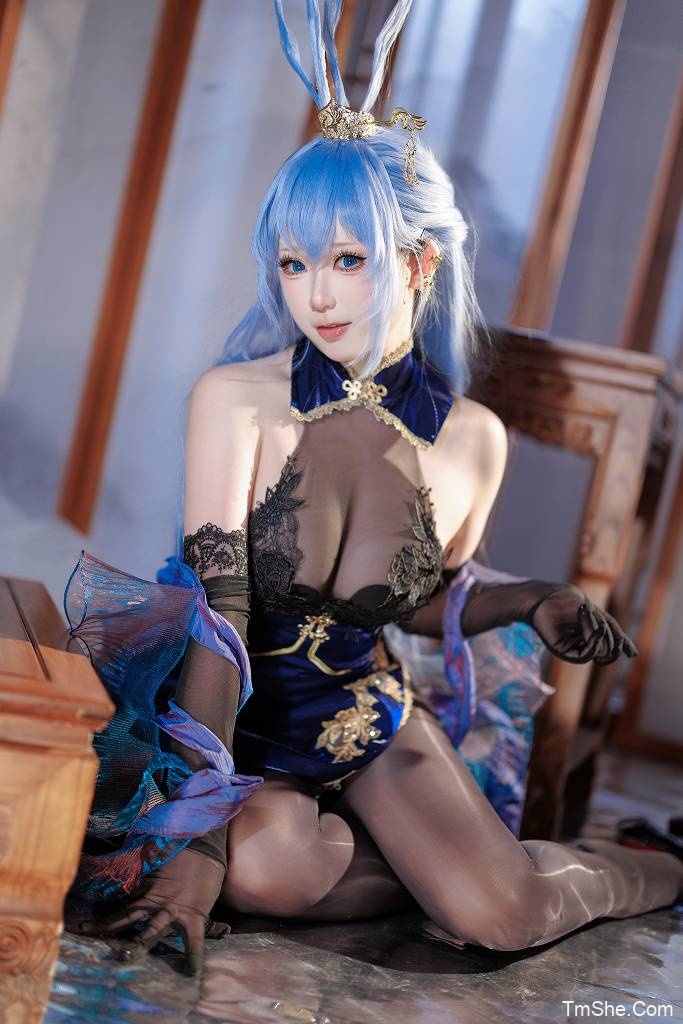 「樱落酱」绘画素材 – 舰长 花园旗袍(36P/966MB)-猫萌