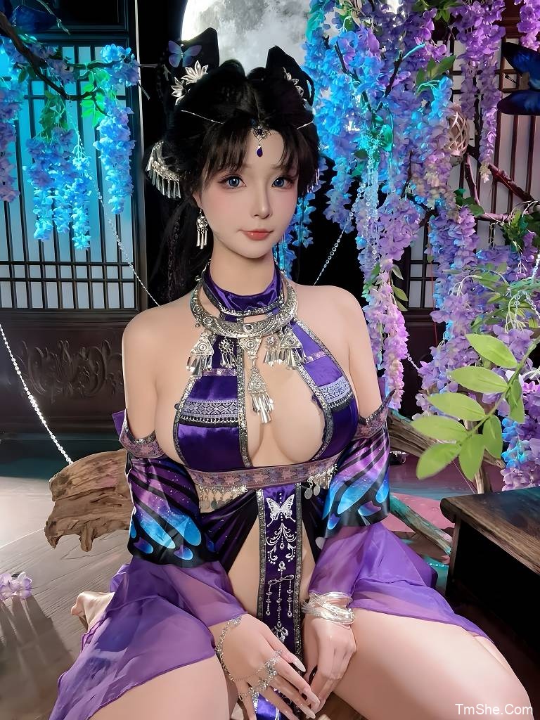 「yuuhui玉汇」摄影作品 – 苗蛊柔情(44P/2V/496MB)-猫萌