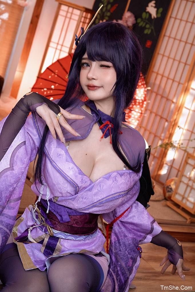 「Azami」电子素材 – Raiden Shogun(20P/351MB)-猫萌