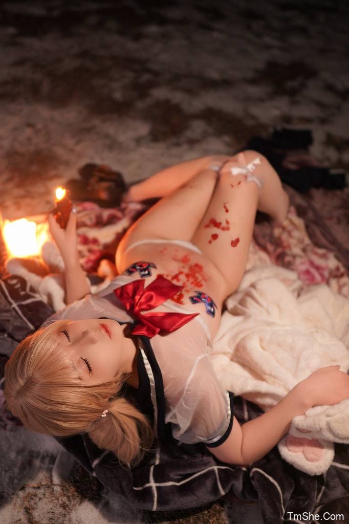 「小和甜酒」绘画素材 – 藏服&雪地烛光(29P/1V/445MB)-猫萌