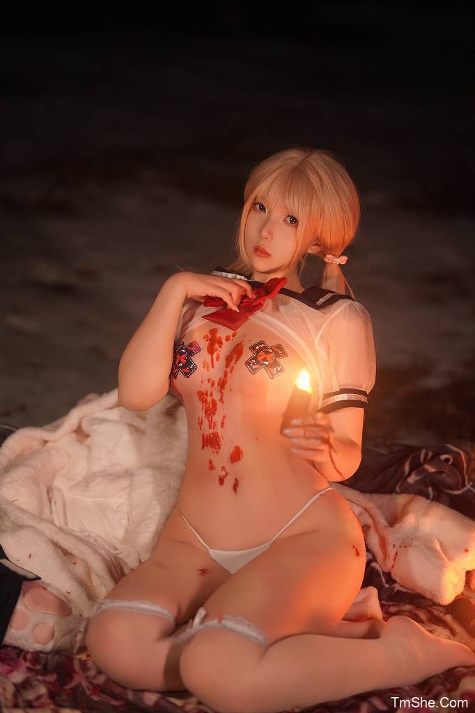 「小和甜酒」绘画素材 – 藏服&雪地烛光(29P/1V/445MB)-猫萌