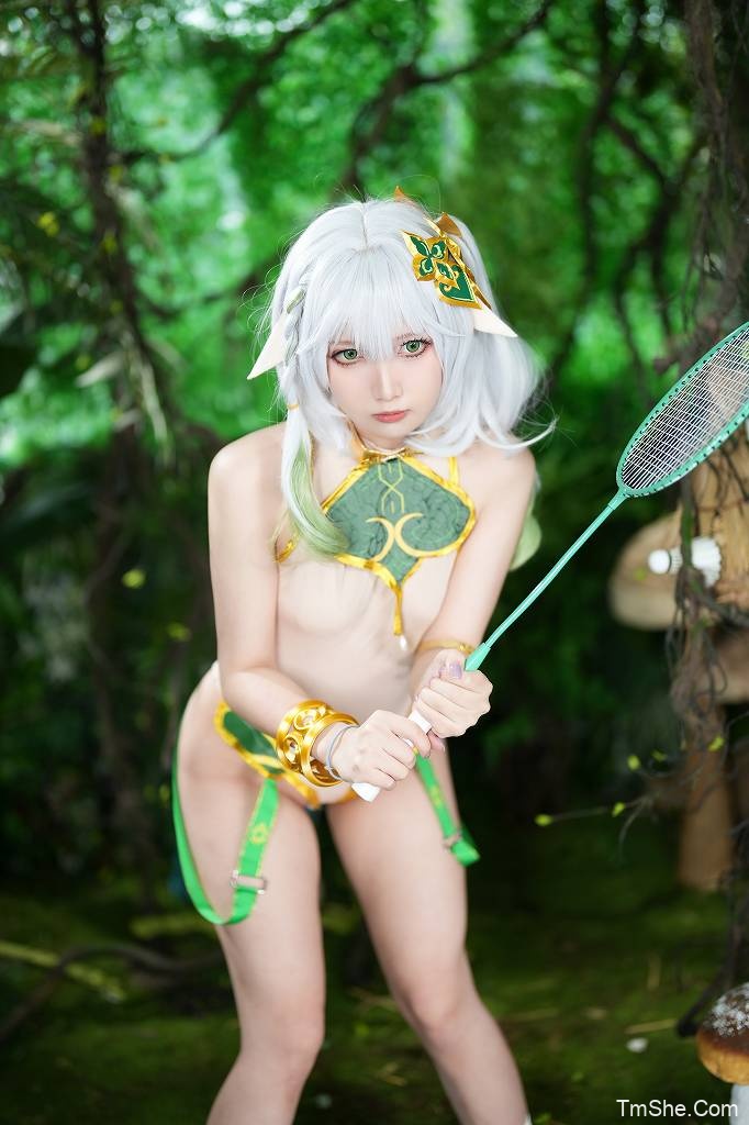 「小和甜酒」绘画素材 – 原神草神 体操服(54P/1V/752MB)-猫萌