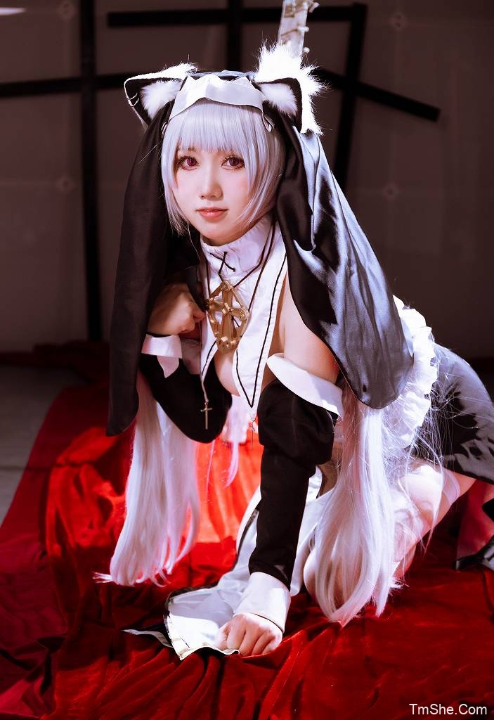 「雇頁頁」绘画素材 – 阿尔维纳 修女ver(24P/50MB)-猫萌