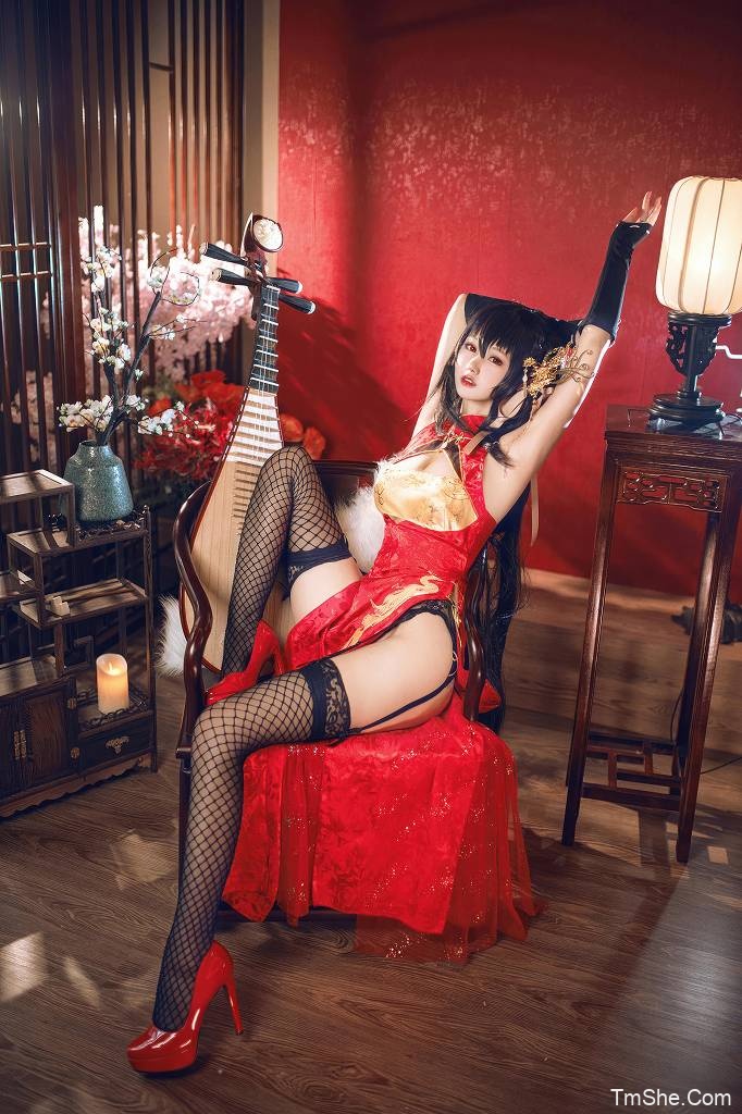 「羽生三未」摄影作品 – 大凤旗袍(21P/215MB)-猫萌
