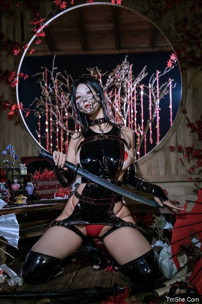 「云溪溪」奶桃 摄影作品 – 暗忍(80P/1V/1.49GB)-猫萌