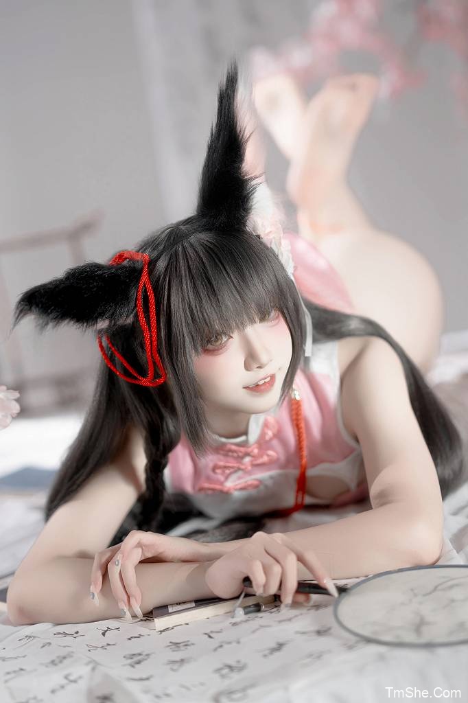 「纸悦Etsu_ko」绘画素材 – 长门旗袍(35P/336MB)-猫萌