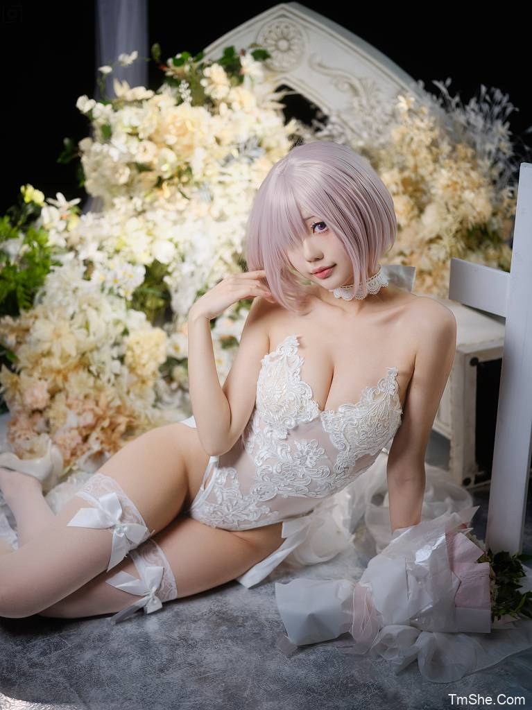 「湖里狸里狸」绘画素材 – 马修花嫁(30P/207MB)-猫萌