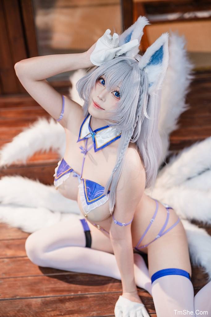 「蜜汁猫裘」碧蓝航线 – 信浓（中）(38P/1.31GB)-猫萌