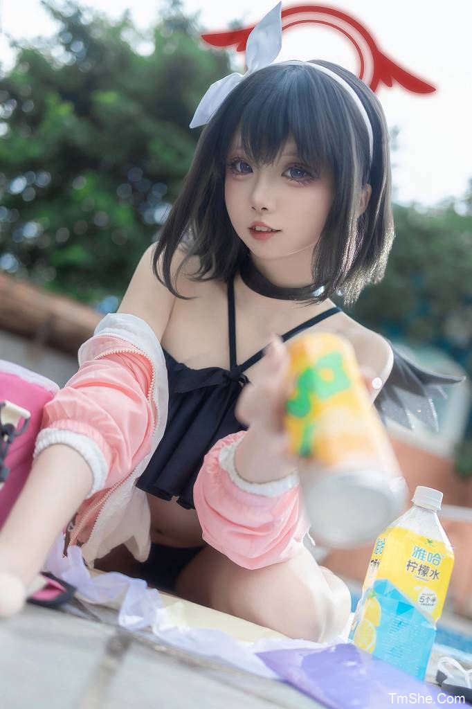「纸悦Etsu_ko」蔚蓝档案 – 静山真白 泳装(28P/208MB)-猫萌