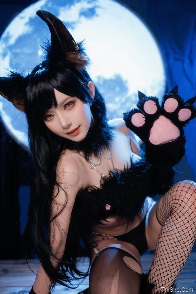 「Shika小鹿鹿」摄影素材 – 爱宕月夜之狼(31P/465MB)-猫萌