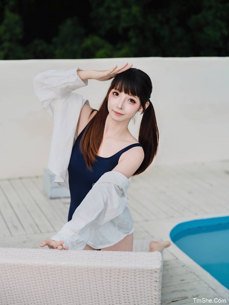 「祖木子」摄影素材 – 死酷水泳装(16P/738MB)-猫萌
