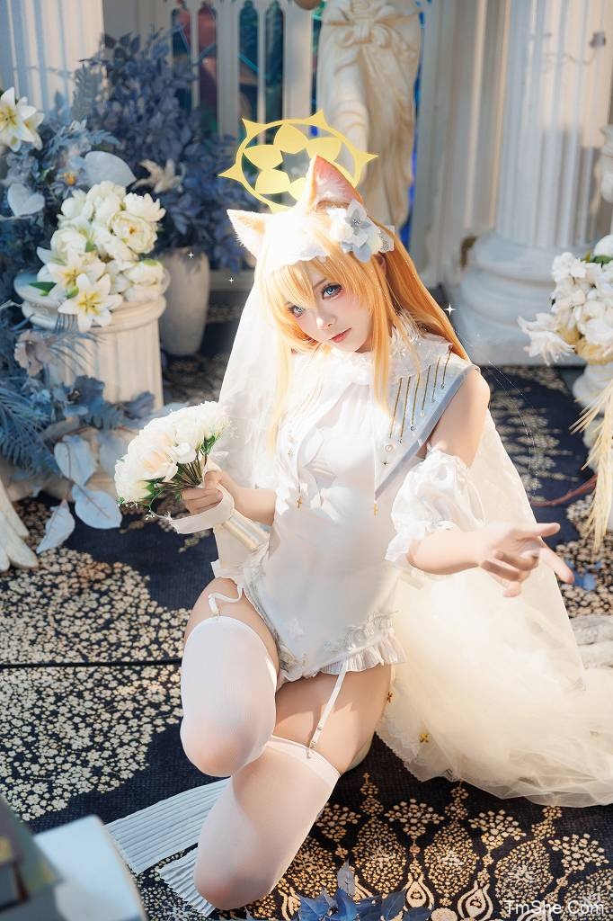 「艾西aiwest」蔚蓝档案 – 伊落玛丽 花嫁(31P/335MB)-猫萌