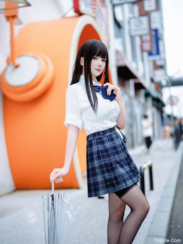 末夜787(修修猫ww)电子素材 – 舰长 黑丝JK(26P/615MB)-猫萌