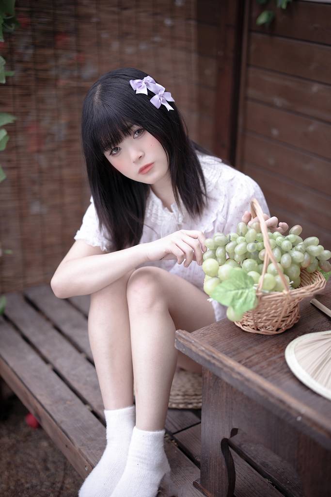漫入花间捕捉少女慵懒,渡久山新作(盛夏物语)-猫萌